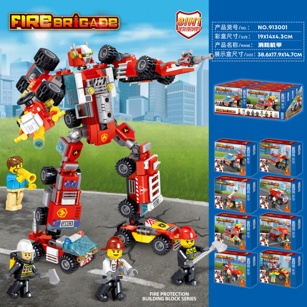 Fire Fighting Mech 8 in 1