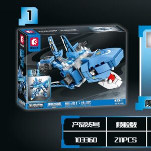 Steel Mecha Blue 1